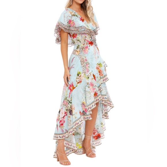 ✨Camilla 100% silk Dress ✨ - Picture 2 of 8